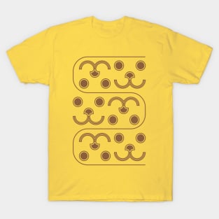 Cute animal face seamless pattern #1 T-Shirt